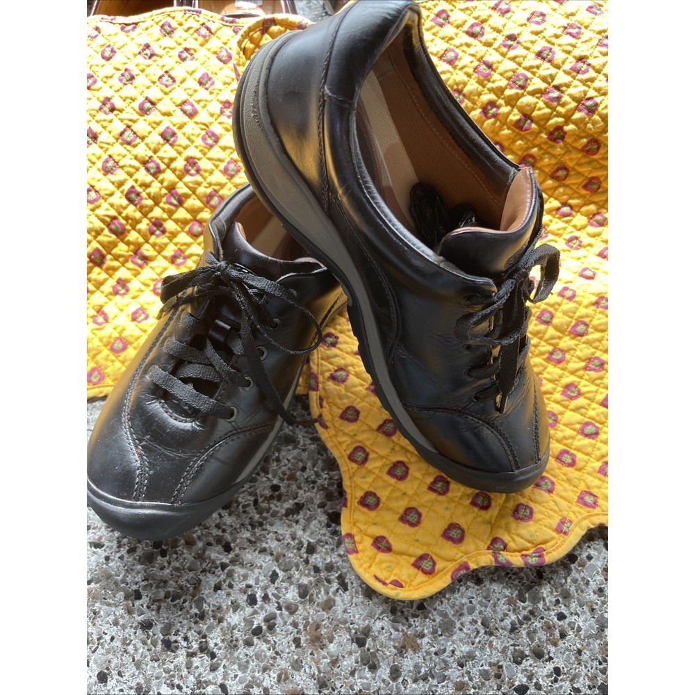 Keen Presidio II Shoes Women's US 10 Black Leather Hiking Low Lace Up Sneakers - Picture 16 of 16